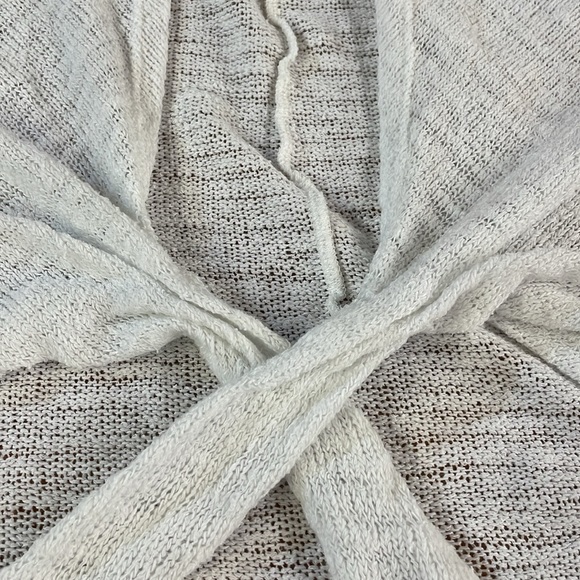 Mod Waist Wrap white Cardigan medium - Picture 6 of 10